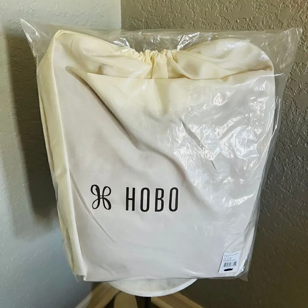 Hobo Entrine Whipstitch Leather Shoulder Tote Bag, Leather, Orange (Ginger) NWT - Picture 5 of 16